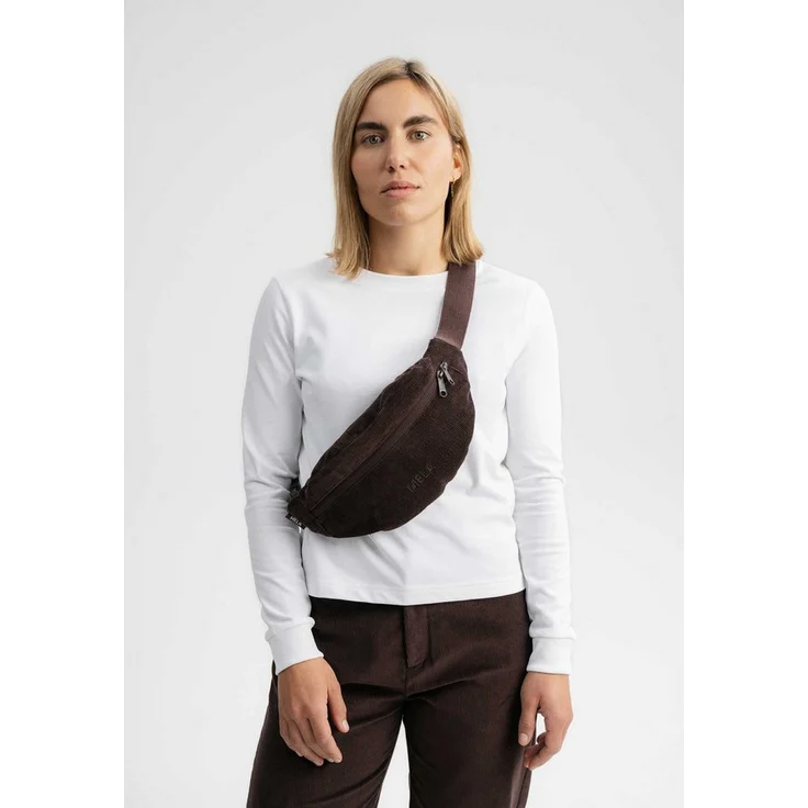 MELA Bauchtasche Cord Style BHAVIN, 100% Fairtrade-Baumwolle, schnelltrocknend, clean