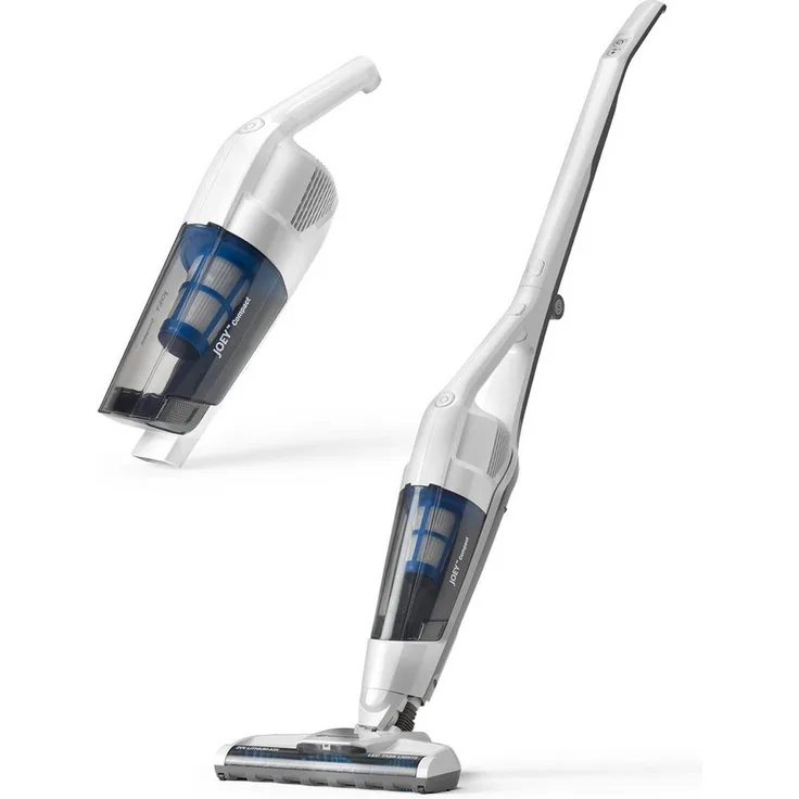 Vacmaster VSD1801EU, 2-in-1 Akku-Staubsauger kabellos, beutellos mit HEPA 13 Filter, starke Saugkraft, grau, bis zu 30 Min. Laufzeit