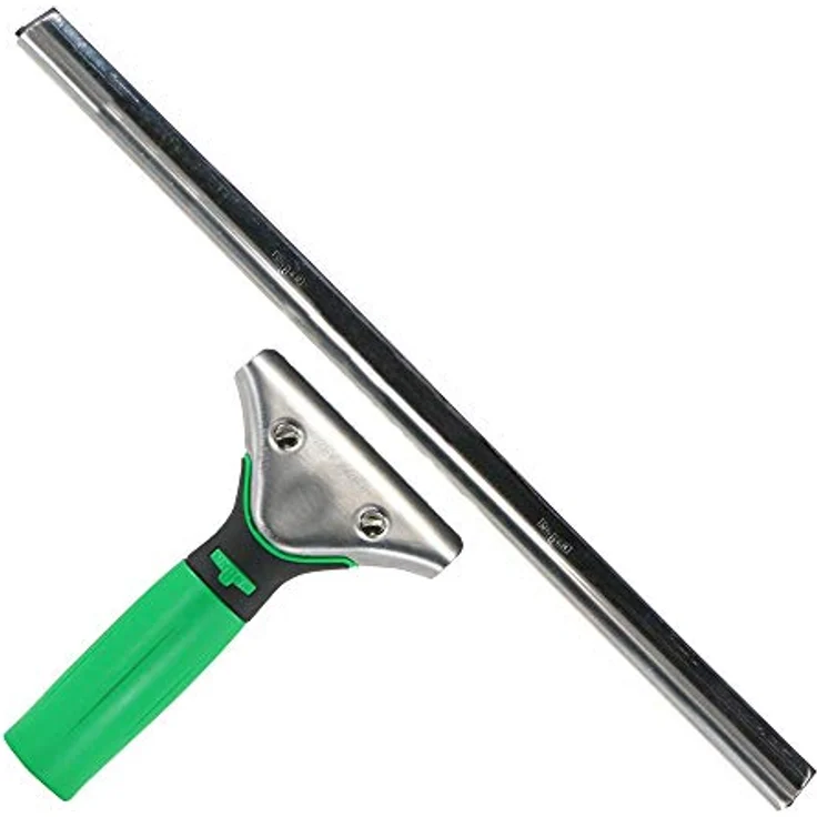 Unger Fensterreiniger ErgoTec Soft (Länge 35 cm, Fensterabzieher, weicher Wischergummi, ideal für kalte Temperaturen) ES350 – Bild 2