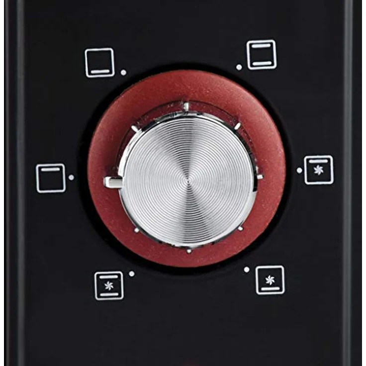 Girmi Minibackofen FE42, Kleinbackofen, Rot, Schwarz – Bild 2