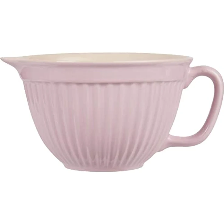 IB Laursen Küchenschüssel, Keramik, Englische Rose, Hellrosa, Mikrowellen- und spülmaschinengeeignet – Bild 1