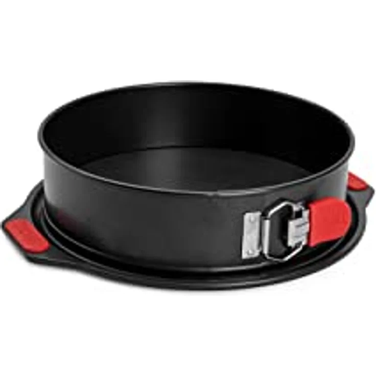 Woll Bakeware Springform Ø 26 cm, mit auslaufsicherem Boden, Schnellverriegelung und hitzebeständigen Silikongriffen bis 230°C, PFAS-frei, zweilagige Antihaftbeschichtung, aluminisierter Stahl – Bild 1