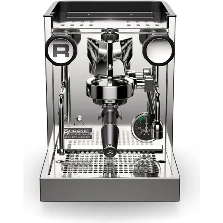 Rocket Espresso Milano Appartamento TCA Edelstahl-Weiss, Espressomaschine, 1,8 l, 1200 W – Bild 2