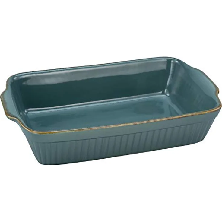 CreaTable, 23528, Serie Classic VINTAGE petrol, Geschirrset, Auflaufform 1 teilig