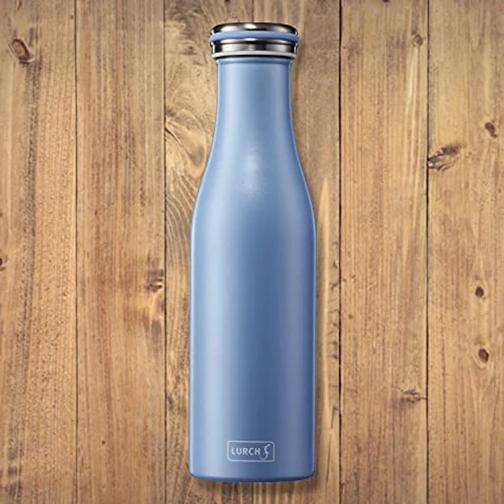 Lurch 240940 Thermo-Flasche für heiße und kalte Getränke aus Doppelwandigem Edelstahl, 0,5l, – Bild 8