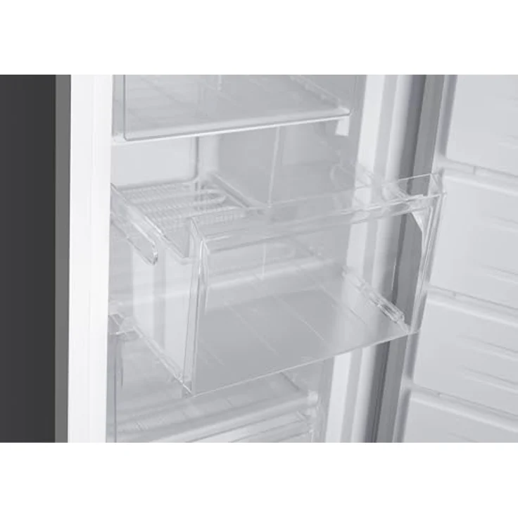 homeX FS1681E-S Gefrierschrank, 168L Nutzinhalt, 4-Sterne Gefrierleistung, freistehend, leise, silber – Bild 9