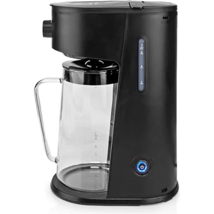 GASTRONOMA Iced Coffee & Tea Maker 2,5L Glaskanne, Korbfilter, einstellbare Brühstärke, Abschaltautomatik – Bild 6