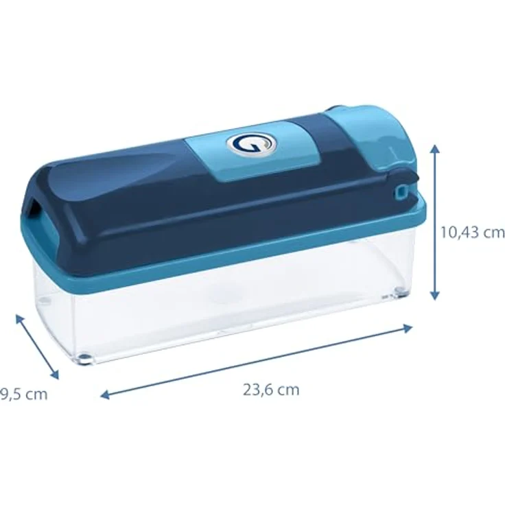 Nicer Dicer Smart, Set 14-tlg. : Blau – Bild 7