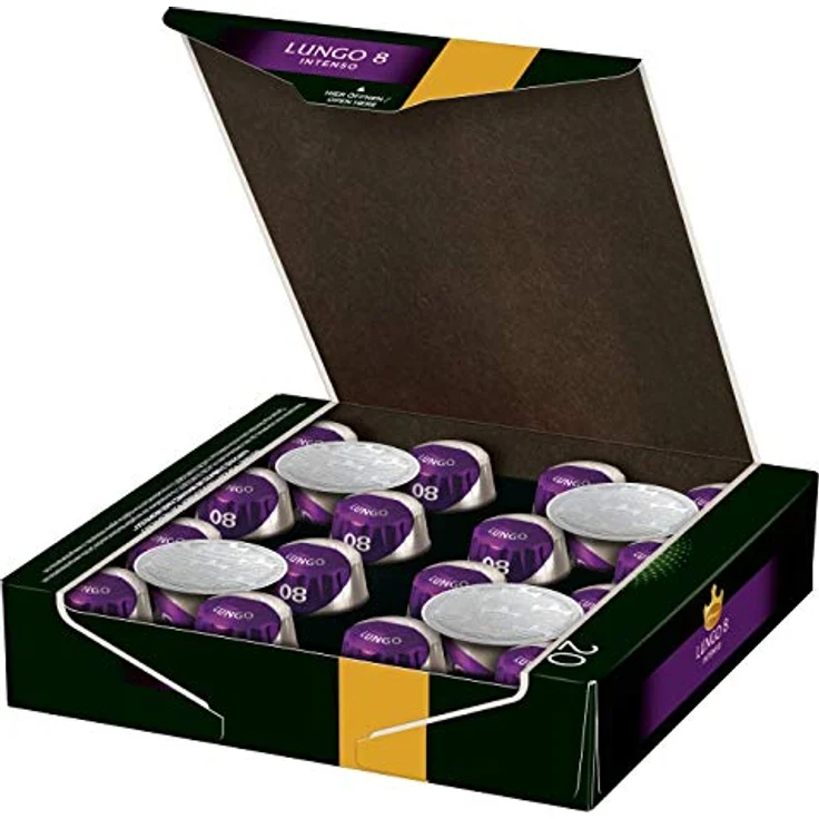 Jacobs Lungo 8 Intenso, Kaffeekapseln, Nespresso Kompatibel, Kaffee, 20 Kapseln, á 5.2 g – Bild 3