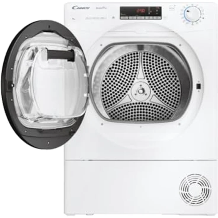 Candy Smart Pro CROE H9A2TBE-S, Wärmepumpen-Wäschetrockner mit 9 kg Kapazität, Energieeffizienz A++, App-Steuerung und vielseitigen Trockenprogrammen, Weiß – Bild 2