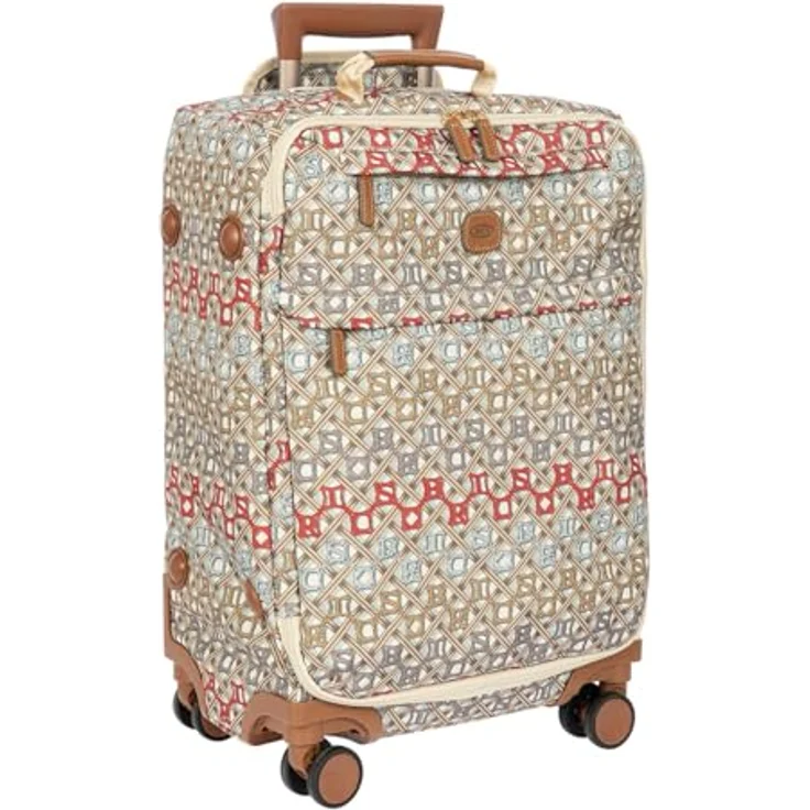 Bric's X-Collection Cabin Trolley Soft 55 cm, IATA-Handgepäckkonform, mit 40 Litern Volumen, Macramè Mehrfarbig, vier Doppelrollen, verstellbarer Teleskopgriff – Bild 3