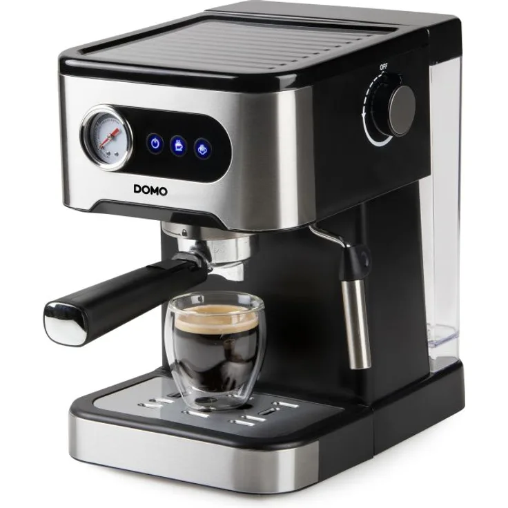 DOMO Espressomaschine mit Manometer DO1138K