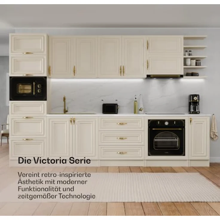 Klarstein Toaster Victoria, 800 W mit Brötchenaufsatz und Edelstahl-Gehäuse – Bild 2