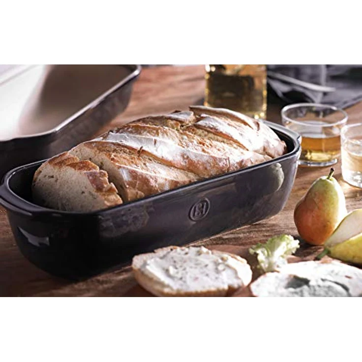 Emile Henry 795503 Italienisches Brot Bäcker, Keramik, Holzkohle – Bild 7