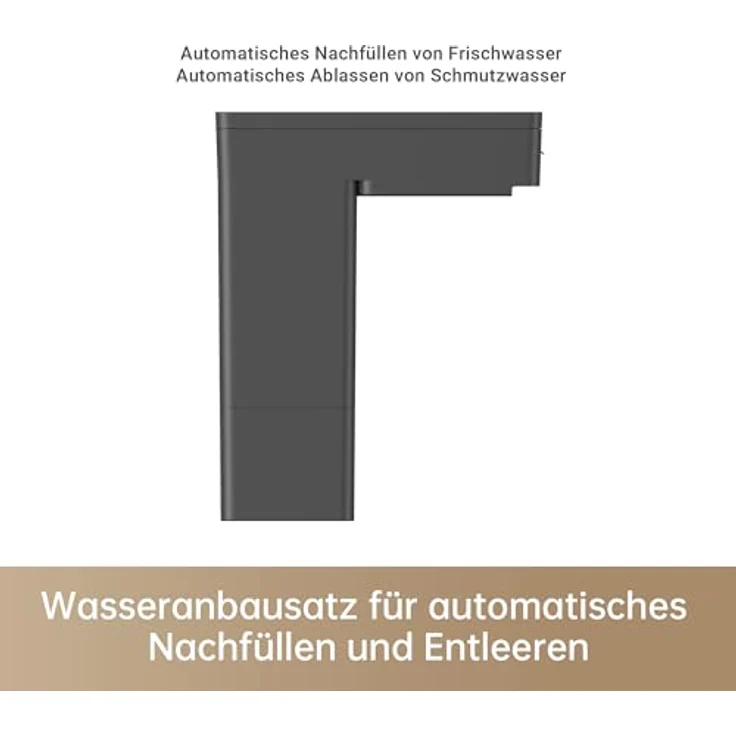 Dreame Water Hok Up Kit für L10sProUltra/X30Ultra/X40Ultra/L40Ultra/L10sUltraGen2/L50Ultra/X50Ultra, automatisierte Entleerung, einfach zu installieren, langlebig und verschleißfest – Bild 2