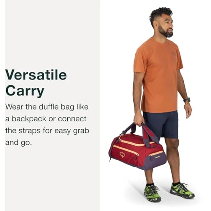 Osprey Daylite Duffel 30, Reisetasche 50 cm, 100% PET, grau – Bild 3