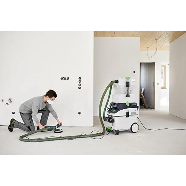 Festool Absaugmobil CLEANTEC CTM 36 Ei AC-RENOFIX, Bodenstaubsauger mit automatischer Abreinigung (AC) und Bluetooth, in blau – Bild 4