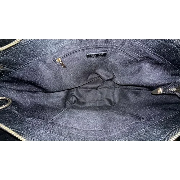 Seidenfelt Lainio Shopper Tasche, 39 cm, schwarz, 100% Polyurethan – Bild 4