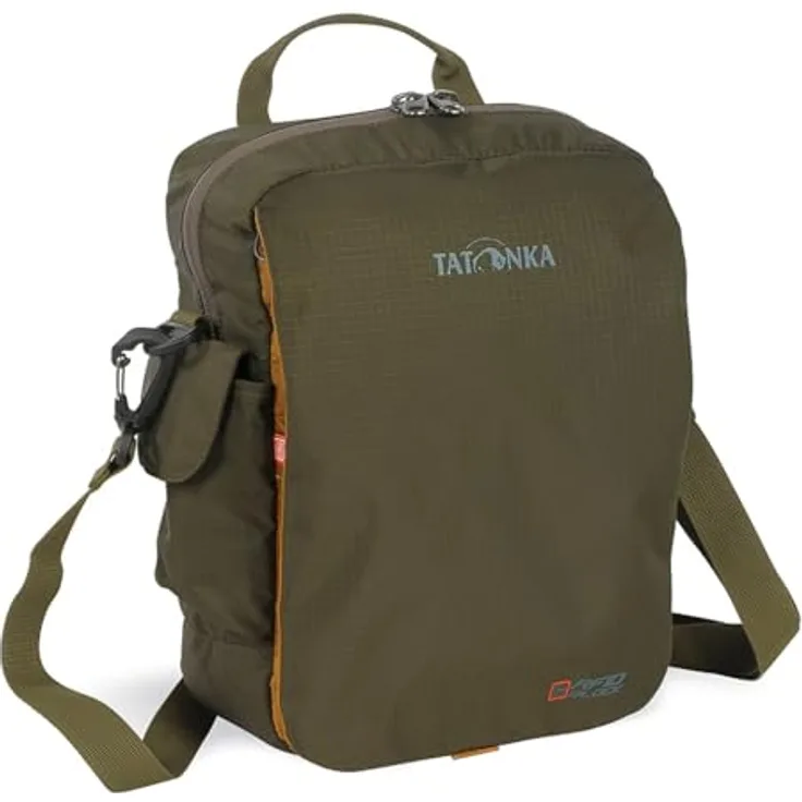 Tatonka Check In XL, Handtasche mit RFID Ausleseschutz, Grün, 27,5 x 20,5 x 9 cm, 330 g