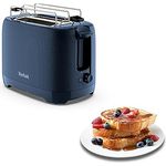 Tefal TT2M14 Morning Toaster | Doppelschlitz | elegantes Design | Brötchenaufsatz zum Aufwärmen | 7 Bräunungsstufen | extrabreite Schlitze | Stopp-Funktion | Wanted Blue
