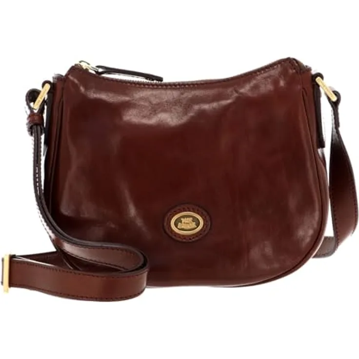 The Bridge Story Donna Umhängetasche, 100% Leder, 23 cm, braun