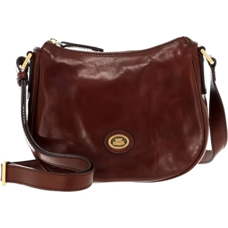 The Bridge Story Donna Umhängetasche, 100% Leder, 23 cm, braun – Bild 1