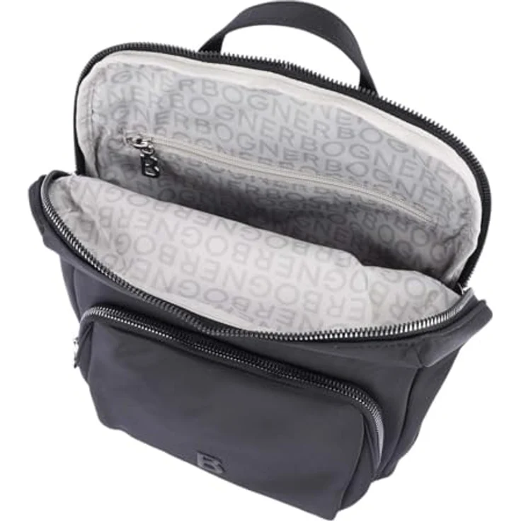 Bogner Verbier Play 1.0 Maxi City Rucksack, 32 cm, schwarz, 100% Polyester – Bild 4