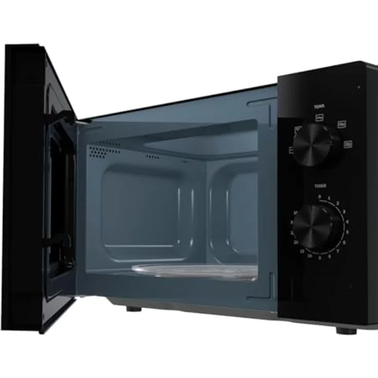 Hisense H20MOBP1 Mikrowelle, Standgerät, 20 L Garraum, 700 W, Timer, Auftauen, schwarz – Bild 6