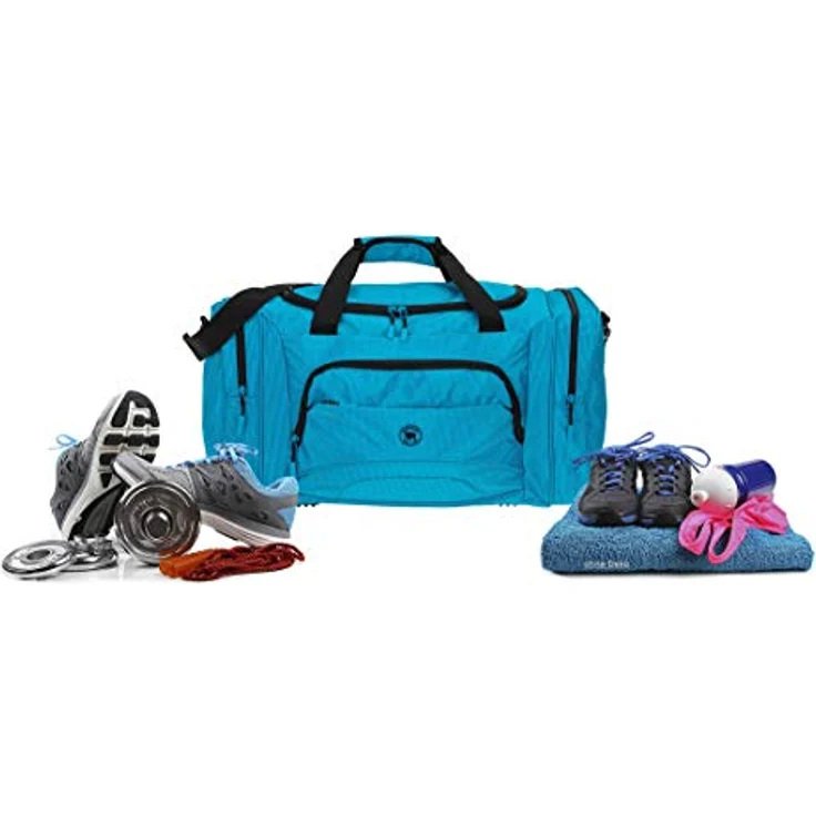 ELEPHANT Sporttasche BIG Color, 55 cm groß mit 40 Liter Stauraum, inklusive Trinkflasche, für Sport, Reise und Sauna – Bild 6