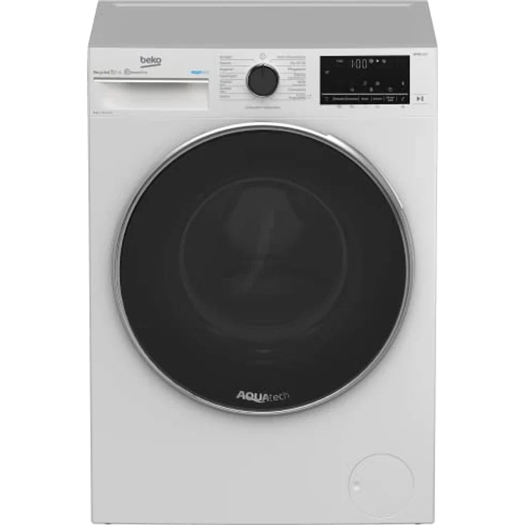 Beko B5WFU58418W, Frontlader-Waschmaschine, A, Fassungsvermögen 8 kg, Standgerät, Breite 60 cm – Bild 2