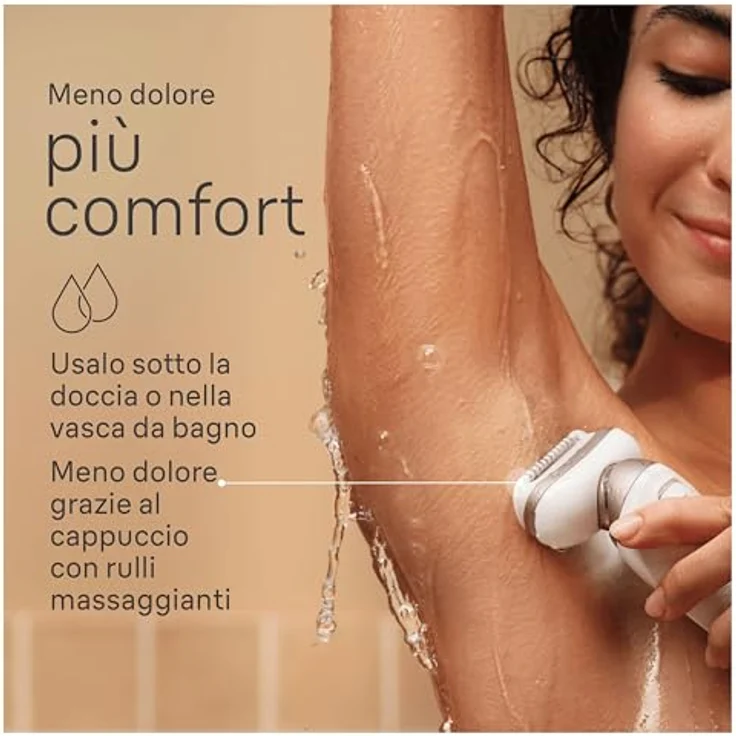 Braun Silk-épil 9 Flex 9-030 3D, Weiß/Rosa Titan – Bild 5