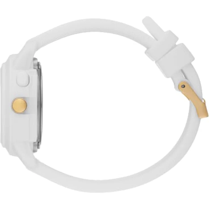 ICE-WATCH Ice find White Gold, Weiße Damenuhr mit Silikonarmband, 36 mm, geolokalisierbar, wasserfest bis 3ATM – Bild 3