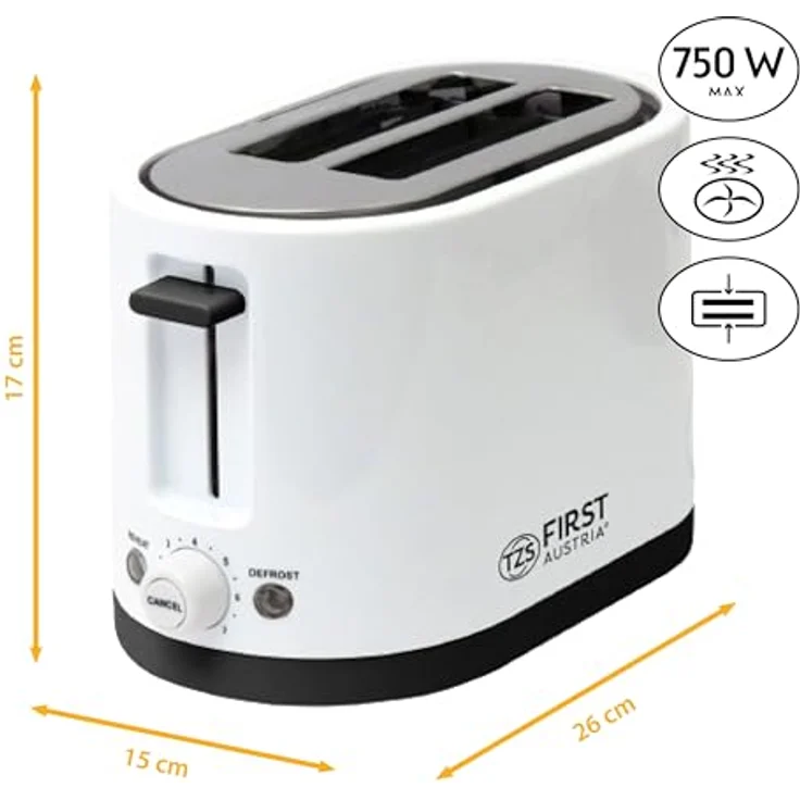 TZS First Austria FA-5368-3 Toaster – Bild 3