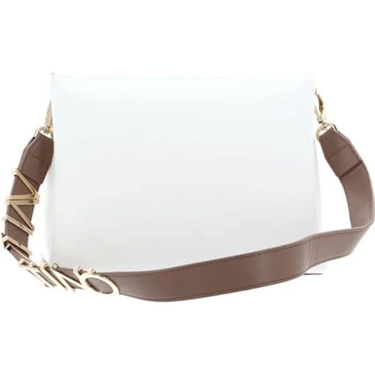 VALENTINO BAGS Umhängetasche Alexia, Bianco / Cuoio (Weiß), Goldfarbene Applikationen, Optimaler Tragekomfort, Geräumiges Hauptfach – Bild 3