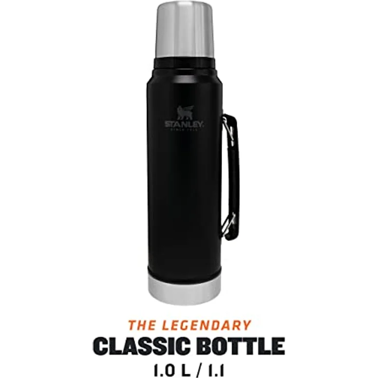 Stanley Classic Legendary Bottle 1.1 QT 1 Liter - die legendäre Edelstahl Thermoskanne - 66830 – Bild 3