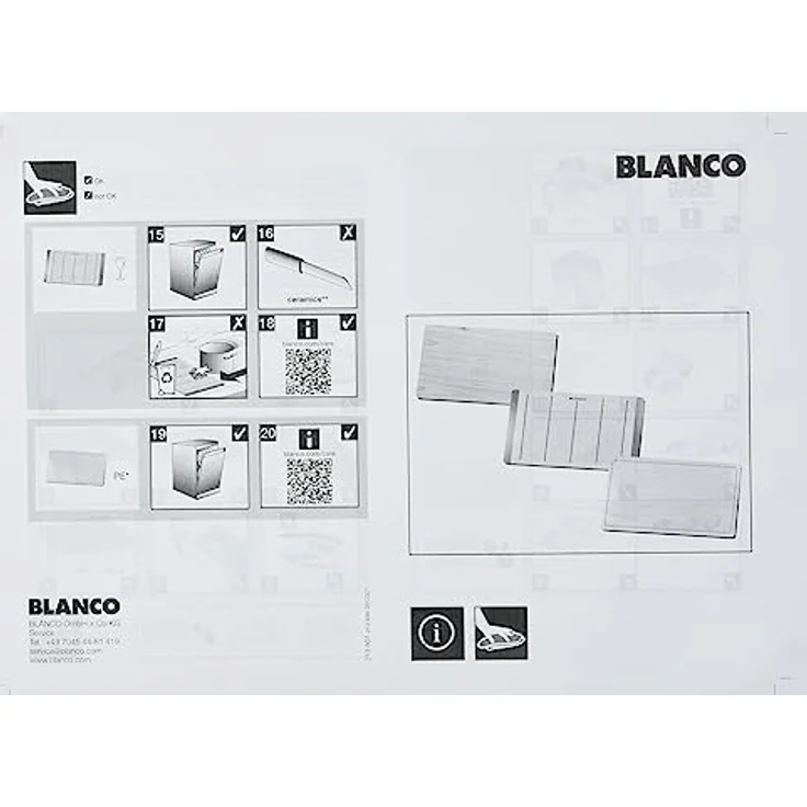 Blanco Schneidbrett Buche (513484) – Bild 4