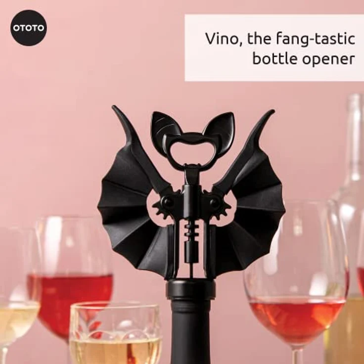OTOTO Korkenzieher und Flaschenöffner Vino Fledermaus - Preisvergleich – Bild 4