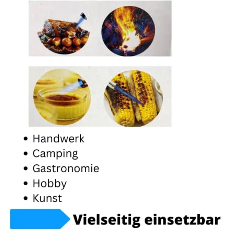 Stylekiste Lötbrenner Aufsatz für 227g Butangas-Kartuschen, präzise Flammenleistung, manuelle Zündung, ideal für Haushalt und Handwerk – Bild 4