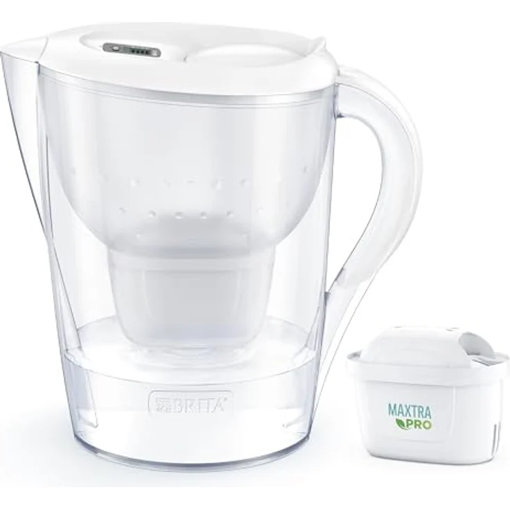 Brita Marella XL+1 Maxtra Pro PP Filterkanne, Weiß, 3,5 l, 150 l, mehrfarbig – Bild 3