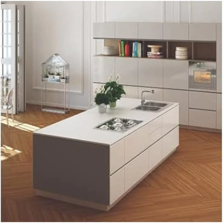 Smeg Gaskochfeld PIANO - P705ES, Edelstahl poliert mit 4 Brennern bis 3500 W – Bild 2