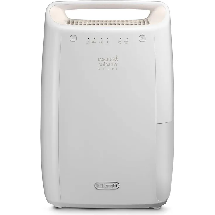 De'Longhi Tasciugo AriaDry DEX210SF, Luftentfeuchter mit 10 l/24h Entfeuchtungsleistung für Räume bis 45 m³, Weiss