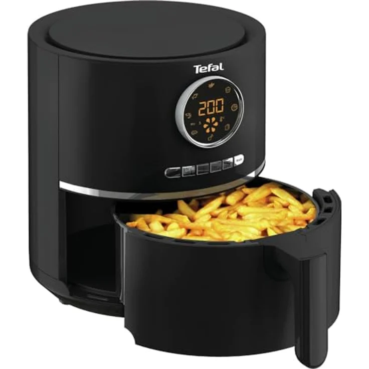 Tefal Heißluftfritteuse EY1118 Ultra Fry Digital Heißluftfritteuse, XL-Kapazität, Gesundes Frittieren ohne Öl, 8 Automatische Programme, Präzise Temperatureinstellung, 1.400 Watt – Bild 3