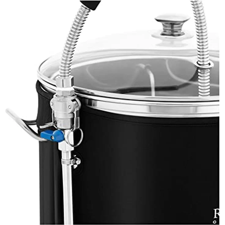 Royal Catering RCBM-60IN Braukessel, 60 l, 3000 W, 0-100 °C, Edelstahl, mit LCD-Anzeige und Automatik-Modus – Bild 5
