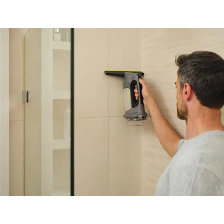 RYOBI 18 V ONE+ Akku-Fenstersauger RWV18-0, inkl. Sprühflasche und Mikrofasertuch, 27,5 cm Wischbreite, bis zu 420 Minuten Akkulaufzeit – Bild 3