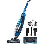 Genius Invictus M7 2 in 1 Akkustaubsauger Handstaubsauger Beutellos mit Tierhaarbürste Wishfunktion BLDC Motor Drehgelenk Freistehend (Set 8-TLG.)