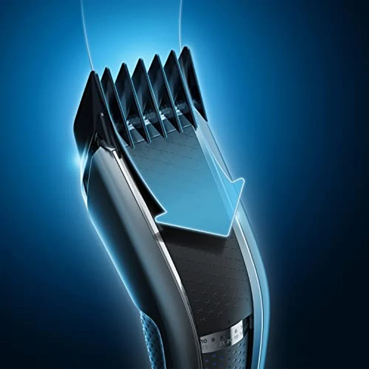Philips HC 5630-15 Haarschneider 90 Minuten Akkulaufzeit inkl. Aufsätze & Aufbewahrungstasche – Bild 4