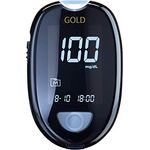 GlucoCheck GOLD Blutzuckermessgerät (mg/dl) zur Blutzucker-Selbstkontrolle bei Diabetes