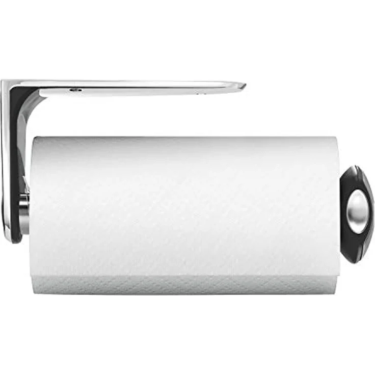 simplehuman Küchenrollenhalter mit Wandhalterung, gebürsteter Stahl, 5 Jahre  – Bild 2