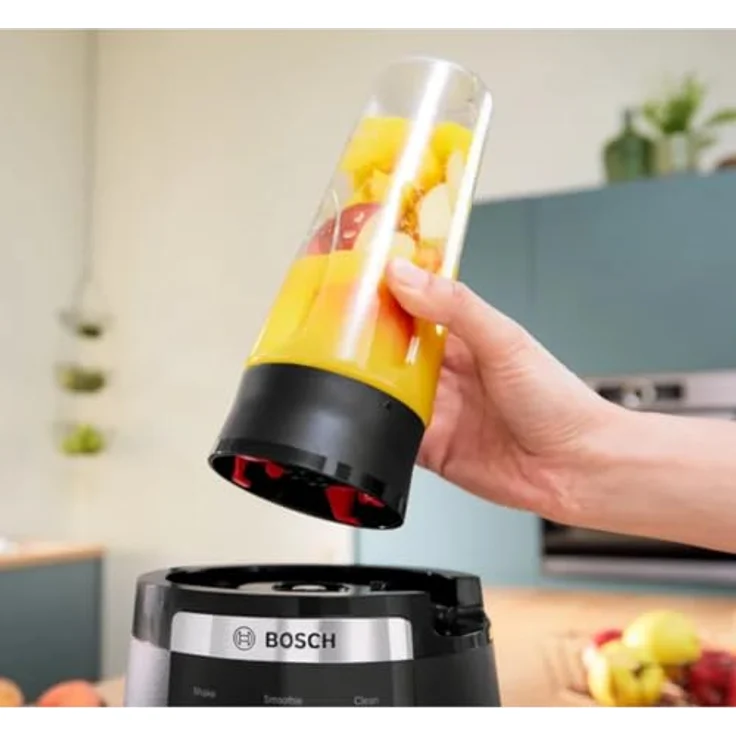 Bosch Hausgeräte MMB6654B Standmixer, 1800 Watt, 2 Liter, Schwarz, ProSpeed 6-Klingen-Technologie, 6 automatische Programme – Bild 7