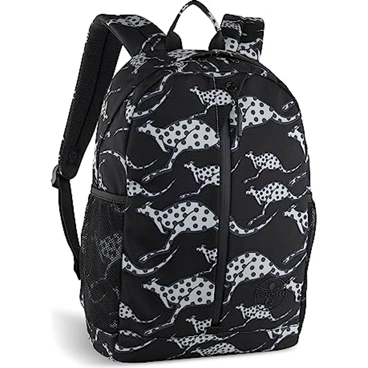 Chiemsee Jump N Fly Freizeitrucksack, schwarz mit gepolstertem Laptopfach und geräumigem Hauptfach – Bild 2